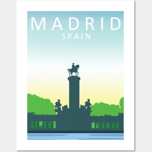 Palace monument Madrid Posters and Art